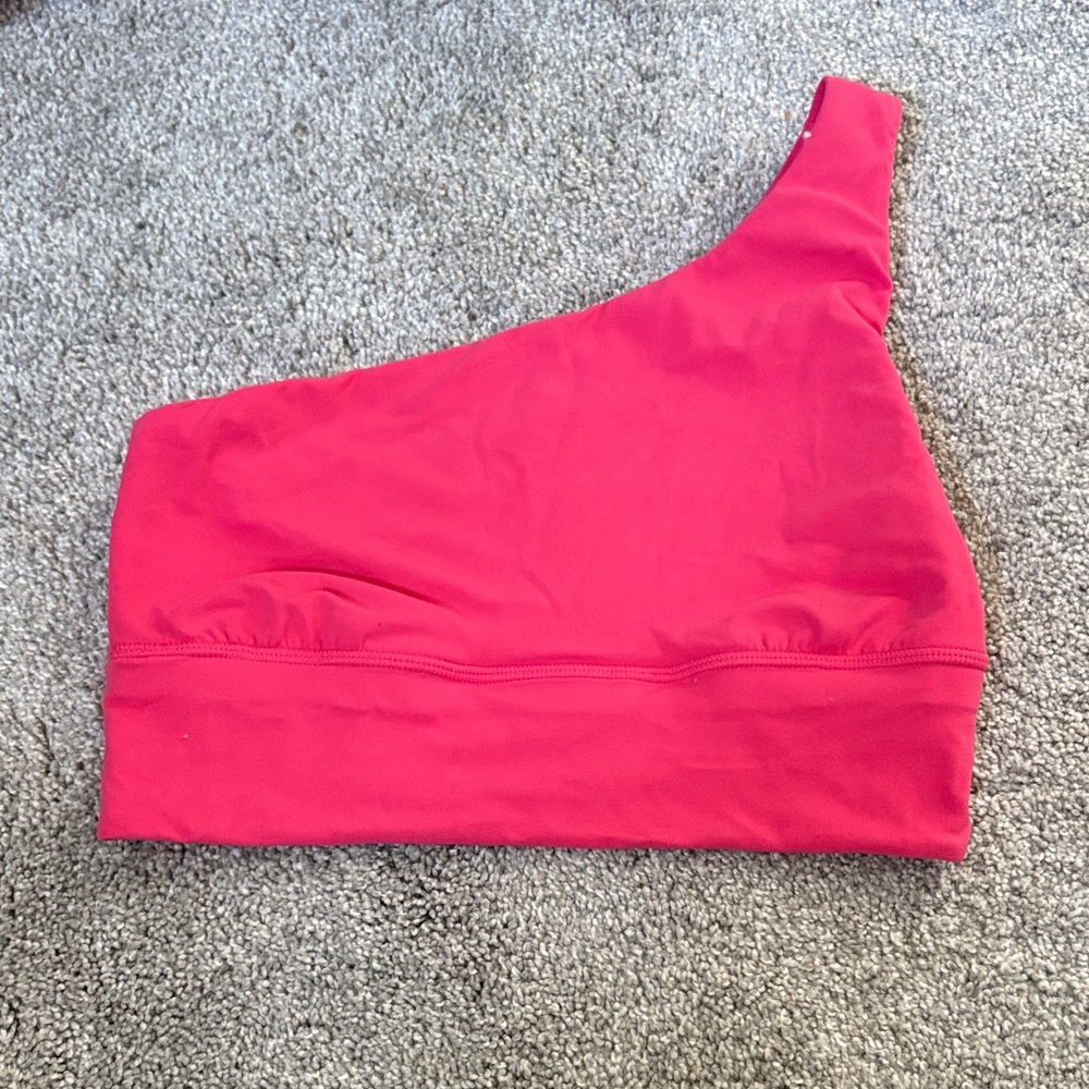 Lululemon one shoulder bra